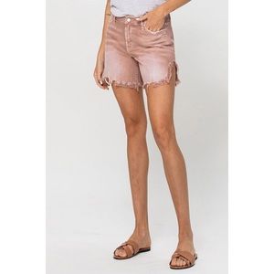 NWT Vervet Rebecca High Waisted Distressed Shorts